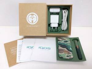 【極美品/動作OK/消毒済】IQOS 2.4 Plus THE CAMO COLLECTION 限定色 迷彩 カモフラージュ　NIGO CAMO EDITION