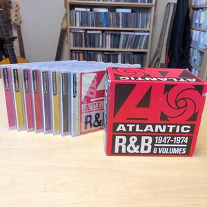 輸入盤8枚組 Atlantic R&B 1947-1974 8 volumes 06年発売 warner platinum RHINO アトランティック、ライノ