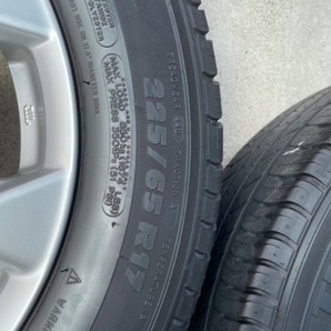 225/65R17 ニッサン純正 T32エクストレイル純正 TOYO 中古夏タイヤアルミセット ★17×7J 114.3/5H ET45の画像6