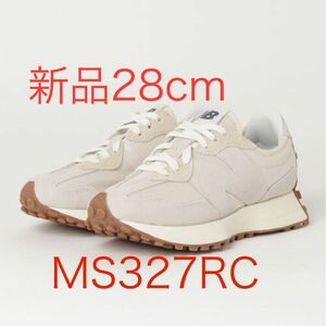 新品28cm ニューバランス　MS327RC ホワイト　箱つき送料込み