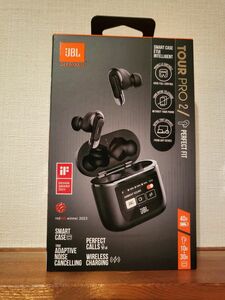 ハイブリッドノイズキャンセリング完全ワイヤレスイヤホン JBL Tour Pro 2 JBLTOURPRO2BLK Black