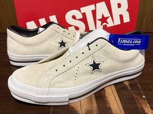 23年製 CONVERSE TIMELINE ONE STAR OS J VTG SUEDE コンバース タイムライン ワンスター スエード MADE IN JAPAN 日本製 ホワイト 28.0cm