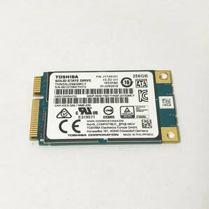 動作保証 TOSHIBA 256GB mSATA SSD MLC THNSNJ256GMCY 動作確認済 【 使用時間 指定不可 】の画像1