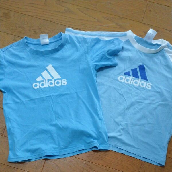 adidasアディダス130半袖Tシャツ2枚