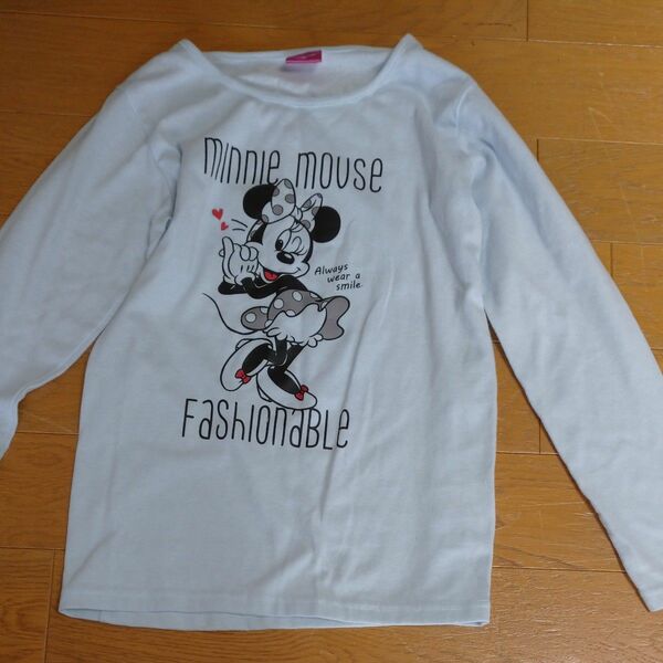 ロンT DISNEYミニー150Tシャツ長袖女の子