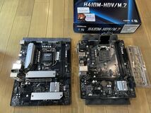 ASRock H410M-HDV/M.2☆B560M マザーボード中古 セット　10th 11th☆彡_画像1