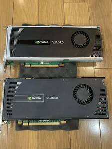 NVIDIA Quadro 4000 ビデオカード/グラフィックボード 2GB GDDR5 MAC対応モデル 完動品☆彡