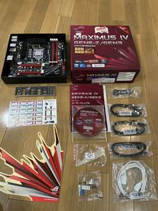 ASUS Maximus IV GENE-Z/GEN3 コレクション品⑨ CPU メモリー グラボ おまけつき☆彡