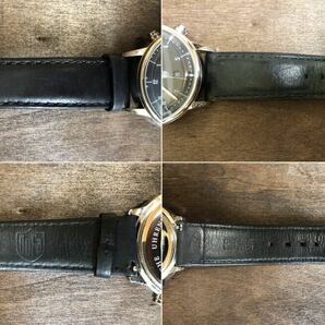 【1円スタート】ジャンク品 DUFA ドゥッファ Hannes Chrono 腕時計 DF-9003 クロノグラフ／デイト リューズ無し メンズ アナログの画像3