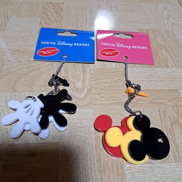 ディズニー ストラップ 2個