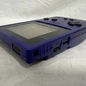 動作ok ゲームボーイカラー 本体 CGB-001 パープル GBC 任天堂 GAMEBOY color Nintendo ニンテンドー 紫 GB ゲームボーイの画像3