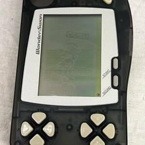 バンダイ ワンダースワン 本体 ソフト ビストロレシピ たれぱんだのぐんぺい 携帯型 ゲーム機 SW-001 BANDAI WonderSwan ブラック の画像2