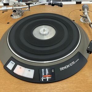 訳あり品 DENON デノン ターンテーブル レコードプレーヤー DP-3000 ダブルアーム仕様 / MC昇圧トランス AU-320付属 現状渡しの画像2