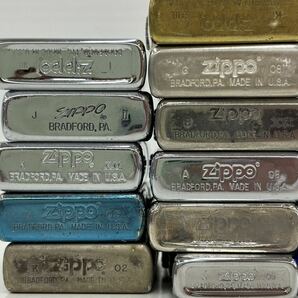 ZIPPO ジッポ まとめて16個セット 中古の画像6