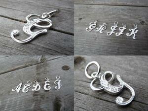 htI-c* Hawaiian jewelry initial [C] pendant * new goods lady's woman gift Hawaiian jewelry present is wajusilver925