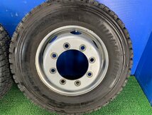 19.5 6.75P ブリヂストン 265/70R/19.5 21年製　フロント　2本［N/8864］※個人宅配不可_画像2