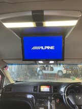 ALPINE アルパイン　フリップダウンモニター　TMX- R2200\MG ハーネス付　取り付けステイ付　ボルト付　エルグランド　TNE52［S/9102］_画像2