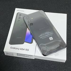 【新品/未使用/docomo版SIMフリー】Galaxy A54［SC-53D］オーサムグラファイト★判定〇/残債なし★　04034