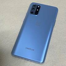 【背面美品/SIMフリー】OnePlus 8t 12GB/256GB ブルー★デュアルSIM/海外版SIMフリー★　04039_画像1