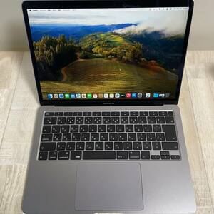 【中古】MacBook Air 13インチ 8GB/256GB 2020 Corei3 スペースグレイ　04181N