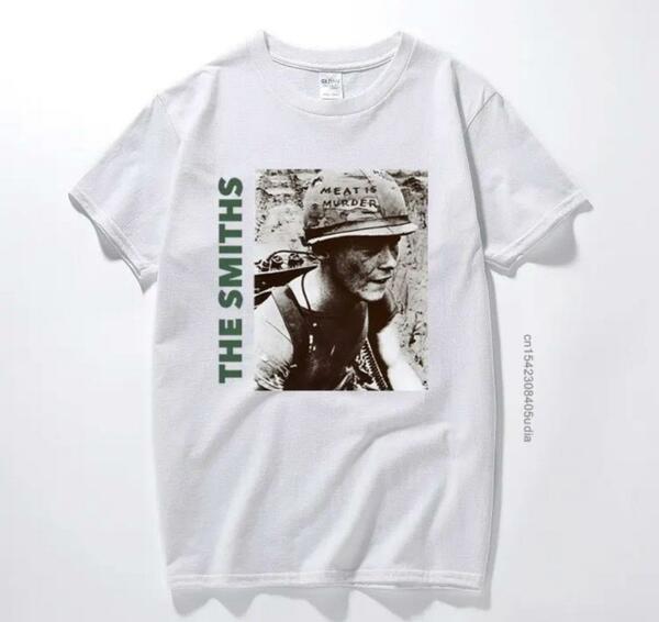 ザ・スミス　THE　SMITHS　モリッシー　アーミー　オルタナティブ　インディー　ポップ　パンク　UKロック　バンド　Tシャツ　M