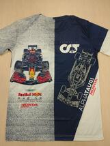 F1　レッドブル × アルファタウリ　ホンダ　HONDA　フェルスタッペン　ペレス　角田裕毅　リカルド　ガスリー　数量限定　Tシャツ　M_画像6