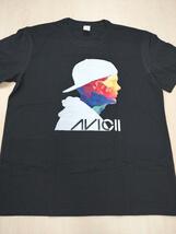 AVICII　アヴィーチー　Stories　ティム・バークリング　トランス　ハウス　EDM　ティエスト　カイゴ　コールドプレイ　Tシャツ　L _画像2