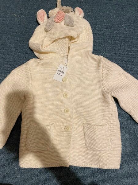 新品　GAP ユニコーン　カーディガン　80