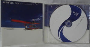 ♪♪CD:LP懐かし　ZARD「軌　跡」BEST THE ＳＩＮＧＬＥ ＣＯＬＬＥＣＴＩＯＮ　1枚全14曲1999年中古美品R060430No6♪♪