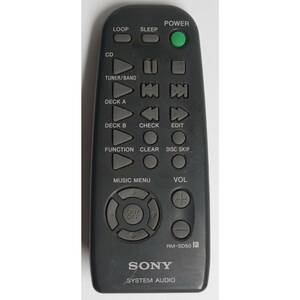 ソニー SONY オーディオ リモコン RM-SD50