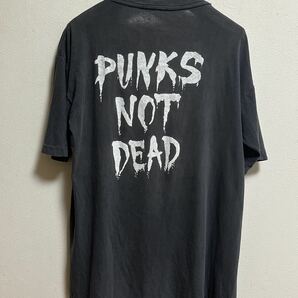 80s EXPLOITED Tシャツ L 大きめ PUNKS NOT DEAD ツアーTシャツ バンドTシャツ バンT ヴィンテージ パンク ハードコア エクスプロイテッドの画像3