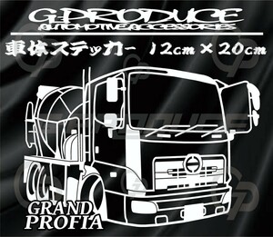 グランドプロフィア　車体ステッカー　プロフィア　トラック　日野　ミキサー車　デコトラ　行灯 /　プロフィアG-PRODUCE