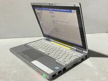 Bios 起動確認済み Panasonic Let's note CF-RZ6 Core i5-7Y57 /メモリ4GB 10.1インチ ジャンク371_画像5