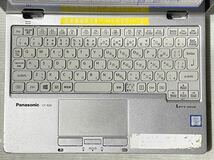 Bios 起動確認済み Panasonic Let's note CF-RZ6 Core i5-7Y57 /メモリ4GB 10.1インチ ジャンク371_画像2