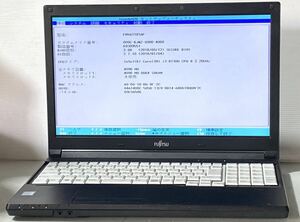 Bios 起動確認済み 富士通 LIFEBOOK A748/TX Corei3-8130Uメモリ4GB/15.6インチ ジャンク308