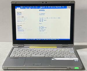 Bios 起動確認済み Panasonic Let's note CF-RZ6 Core i5-7Y57 メモリ4GB 10.1インチ ジャンク350