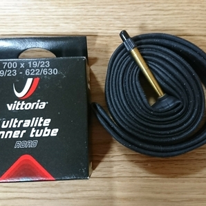 Vittoria Ultralite inner tube 700c仏式ブチルチューブ19-23c 51mm 新品未使用の画像1