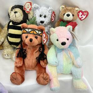 【美品】tyテディベア ぬいぐるみ まとめ売り ビーニーベイビーズ BEANIE BABIES Classicミレニアム (C1177)の画像8