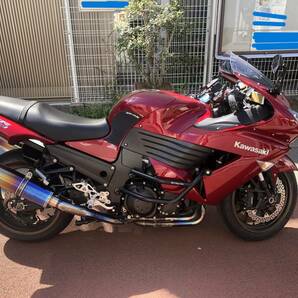 【カスタム総額★54万円!★】※返品可！Kawasaki ZX-14★低走行車1.5万km★ ワイバンフルエキ ECUチューン TREフルパワー車 zzr1400の画像2