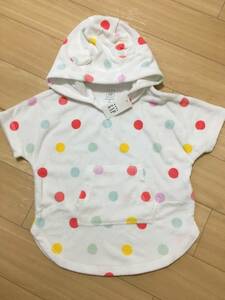 新品　baby GAP 　カバーアップ　70㎝　水着の上からの羽織り　スイムウエア　水遊び　ギャップ　女の子