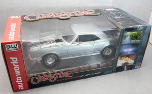 オートワールド 1967 シボレー カマロ 映画「クリスティーン」劇中車 1/18 autoworld CHEVROLET CAMARO ”CHRISTINE” 絶版 レア