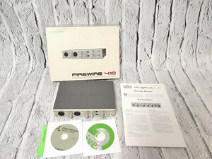 【売り切り】M-AUDIO FIREWIRE 410 オーディオインターフェース