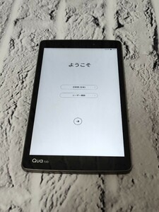 【売り切り】au Qua tab PX タブレット 端末 アンドロイド 3066-2