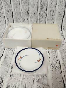 【未使用】 香蘭社 KORANSHA ケーキ皿 5枚セット 食器 中皿