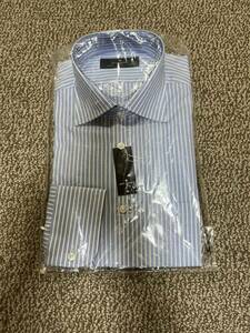 1 иена ~ [неиспользованная] [с тегом] Рубашка с длинным рукавом Jeff Banks Синий универмаг бренд рубашка 40-80