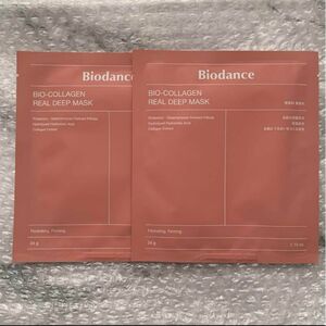 Biodance バイオダンスバイオコラーゲンリアルディープマスク パック2枚 新品未開封
