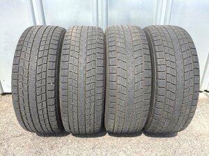 中古ジャンク ダンロップ WINTER MAXX SJ8 17インチ 275/65R17 2015年 スタッドレスタイヤのみ4本セット DUNLOP オブジェや跳び箱などに