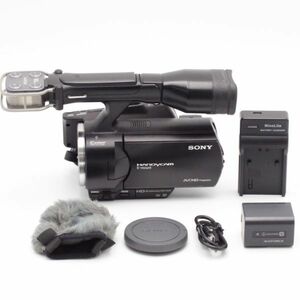 【極上品】 Sony NEX-VG30 ブラック ビデオカメラ #2742