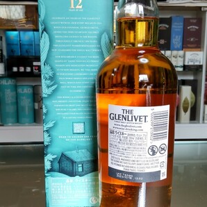 1000円～ ザ グレンリベット 12年 200周年記念 限定ボトル 700ml    THE GLENLIVET 箱付き  スコッチの画像2