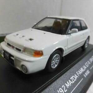 k 1/43 SAPI サピ マツダ ファミリア GT-R 白 BG8Z * MAZDA 3 * 7代目 BG 型の画像1